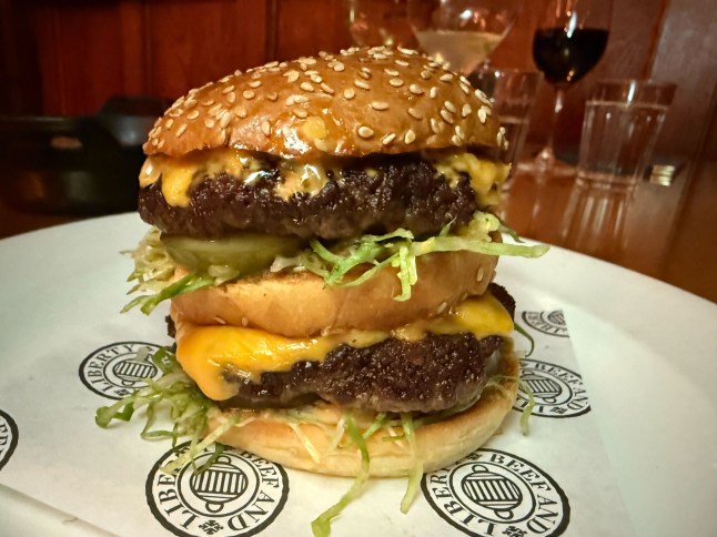 The Big Matt burger at Hawksmoor