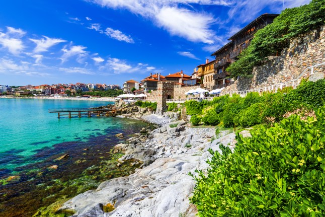 Sozopol, Bulgaria - Walled city of ancient Apollonia on Black Sea