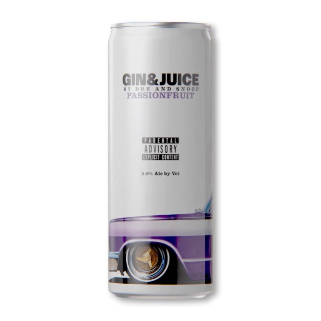 Gin & Juice by Dre and Snoop Passionfruit, ?2.50, Ocado