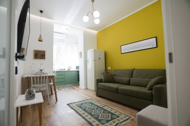 Tirana apartment (Picture: Courtesy of the Airbnb Community)