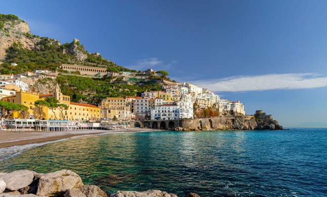 La luz de la costa Amalfitana,Amalfi,Salerno,Italy