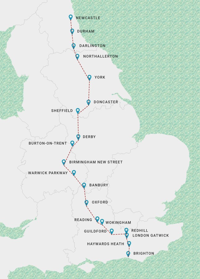 TRAVEL New UK train route between two major cities proposed (SEO)
