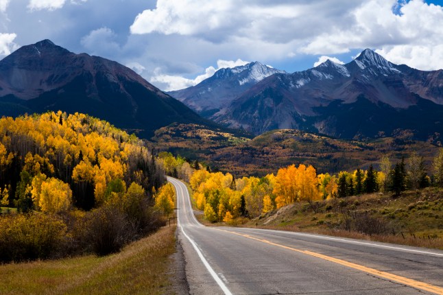 San Juan Mountains in fall