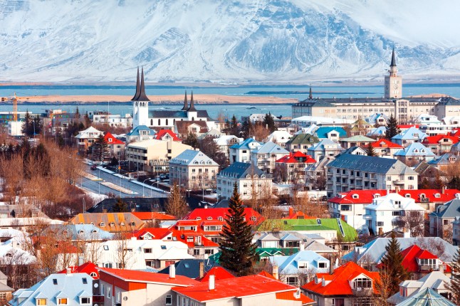 Cityscape Reykjavík, Iceland