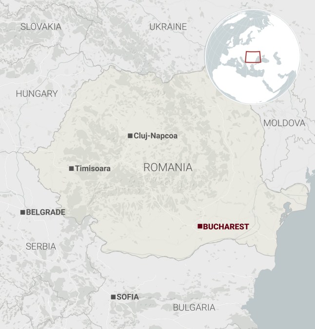 METRO GRAPHICS Bucharest Map