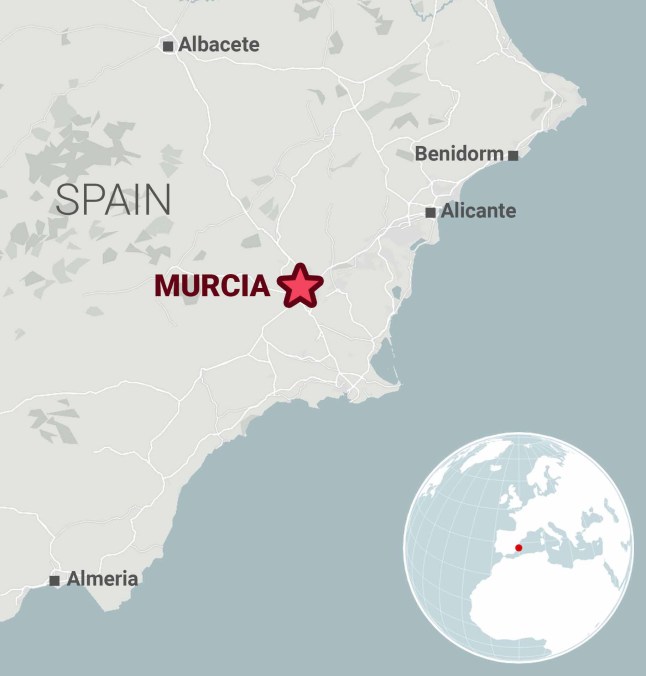 Mercia Spain Metro Map